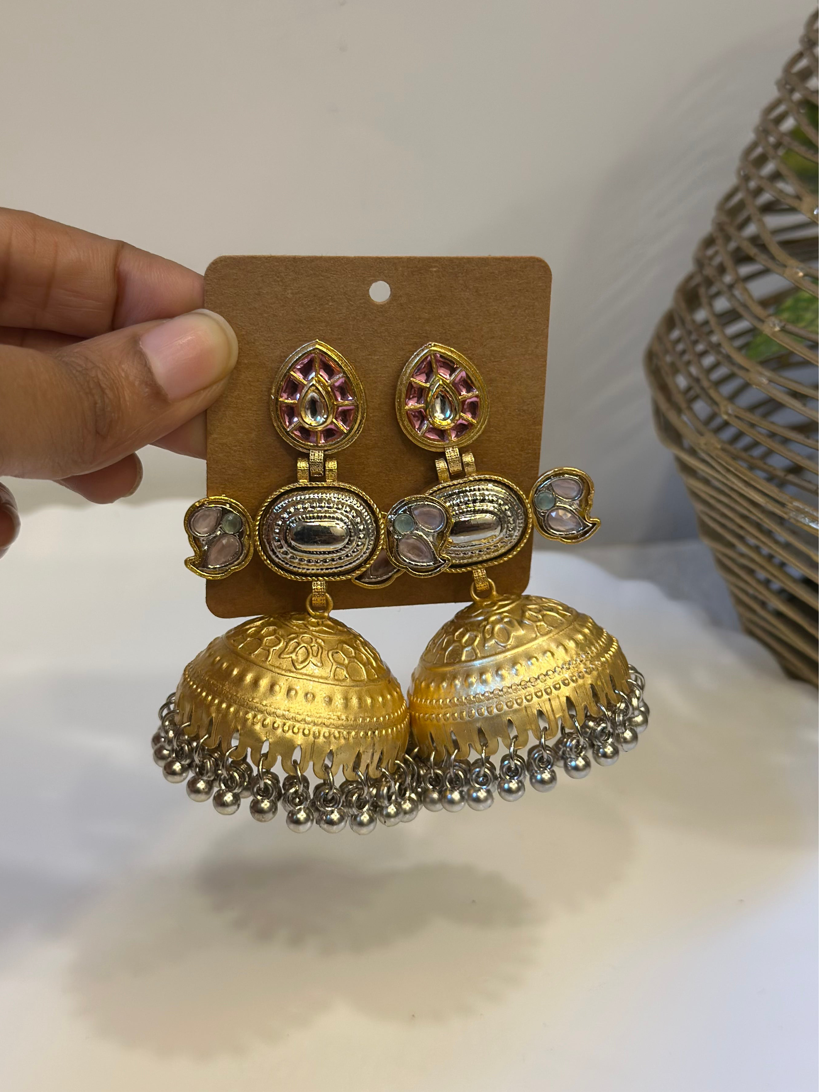 Premium brass jhumka