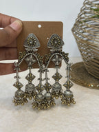 Dual toned earrings