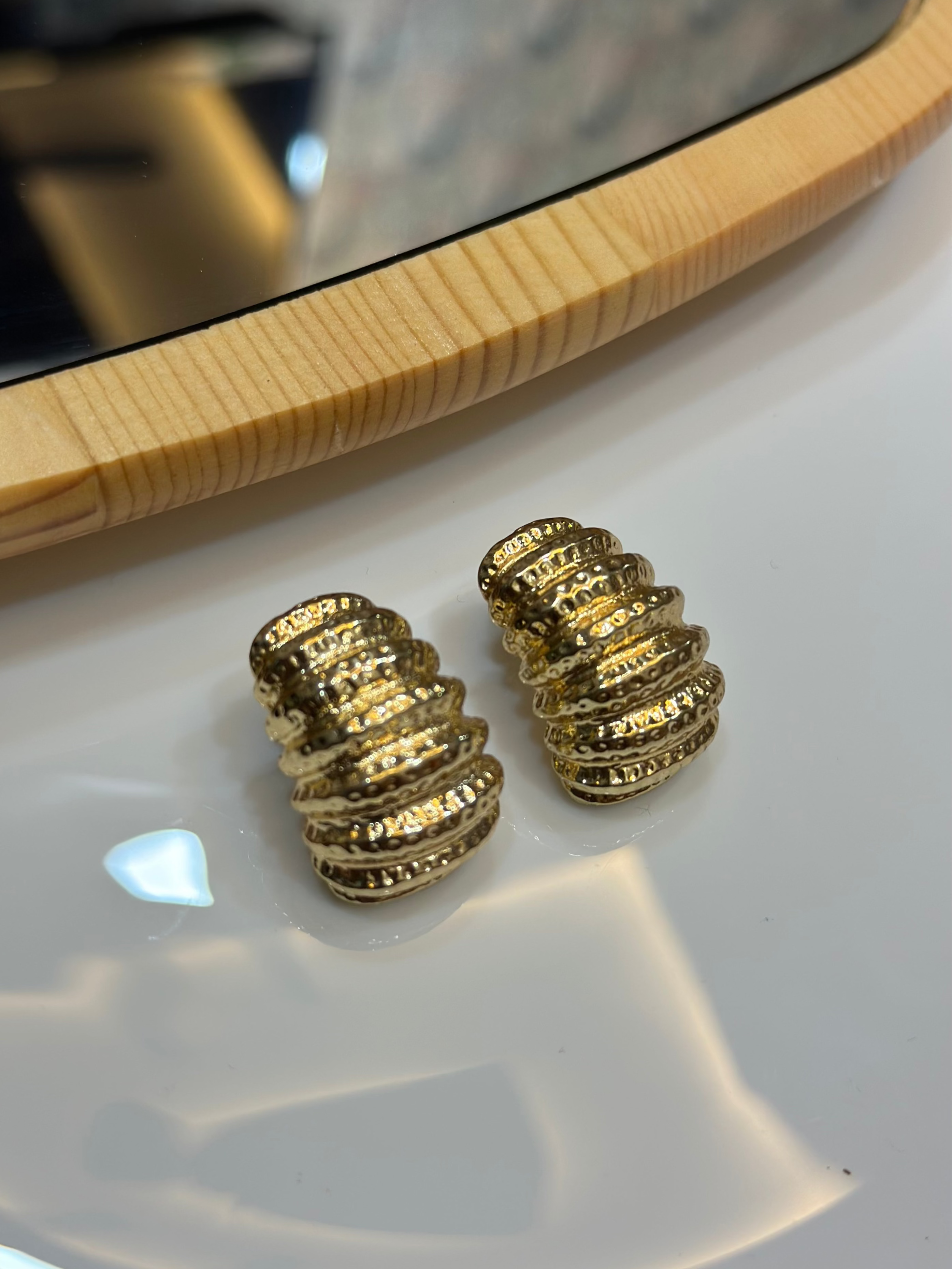 Snail earrings