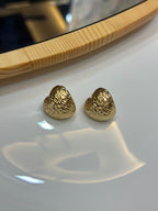 Heart shaped stud