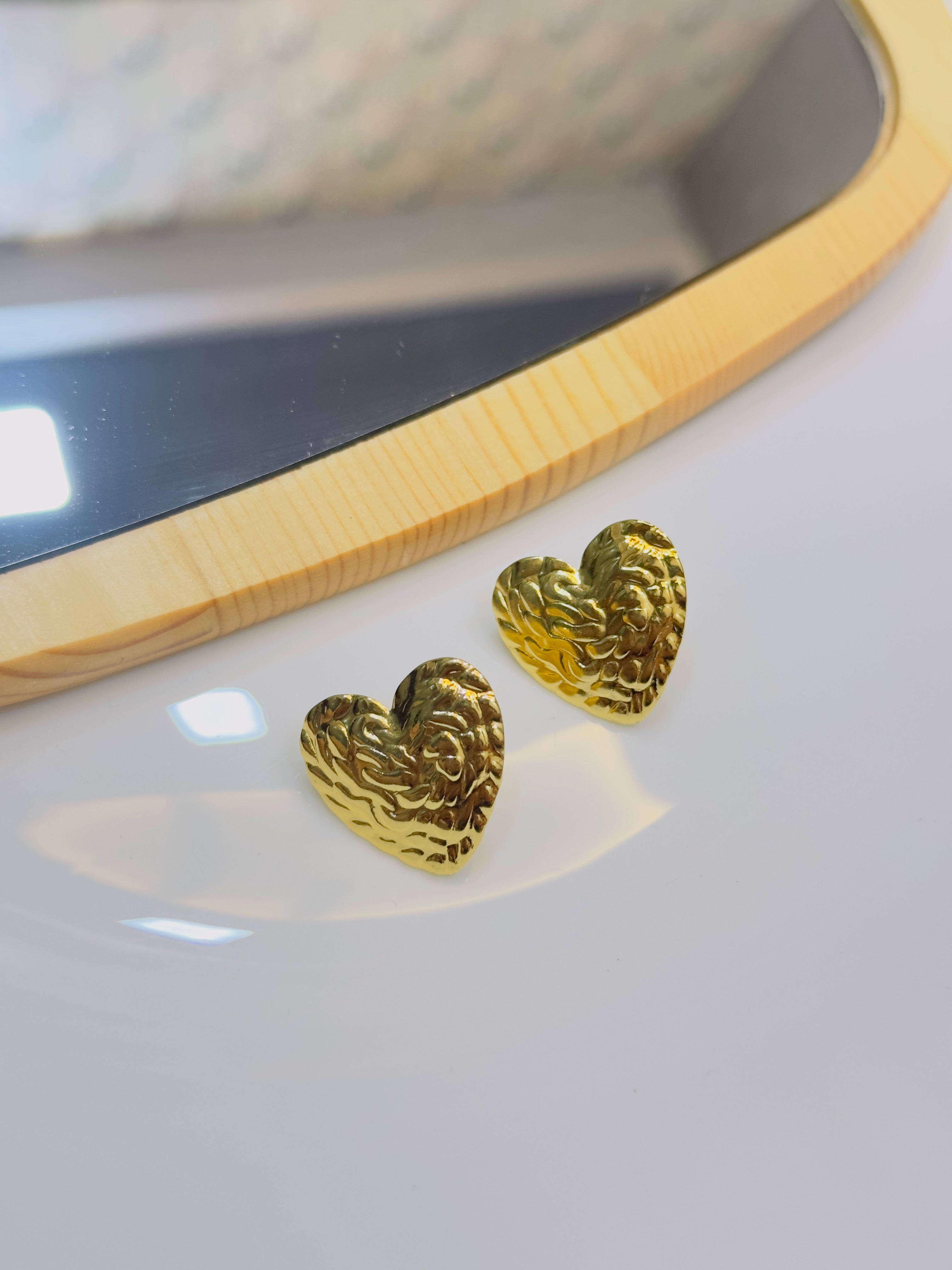 Heart shaped earrings