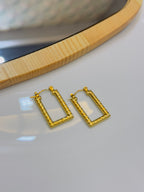 Square shaped hoops