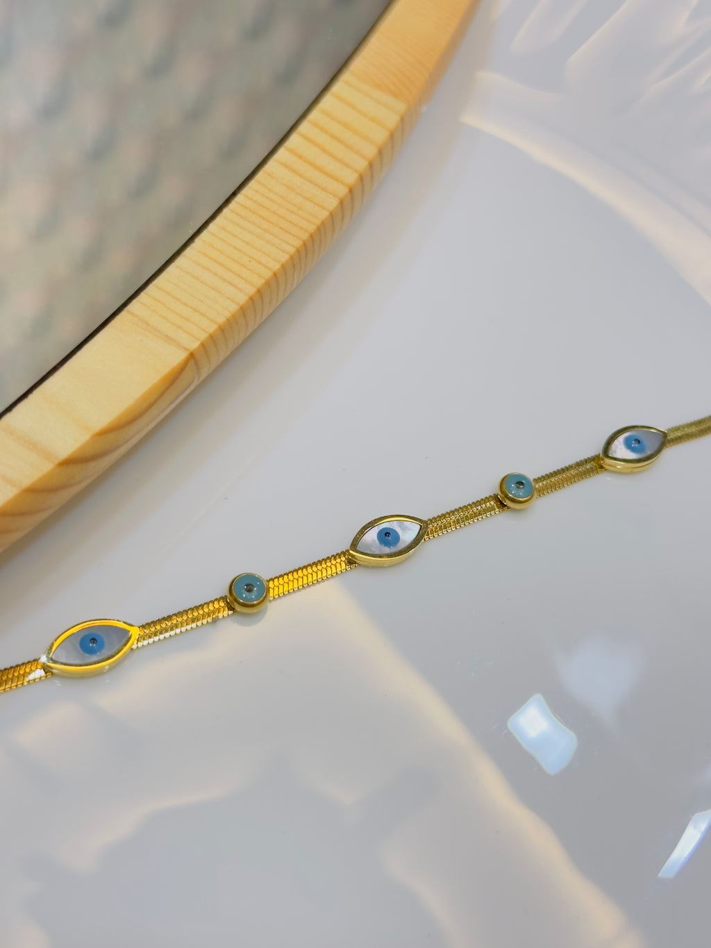 Evil eye bracelet