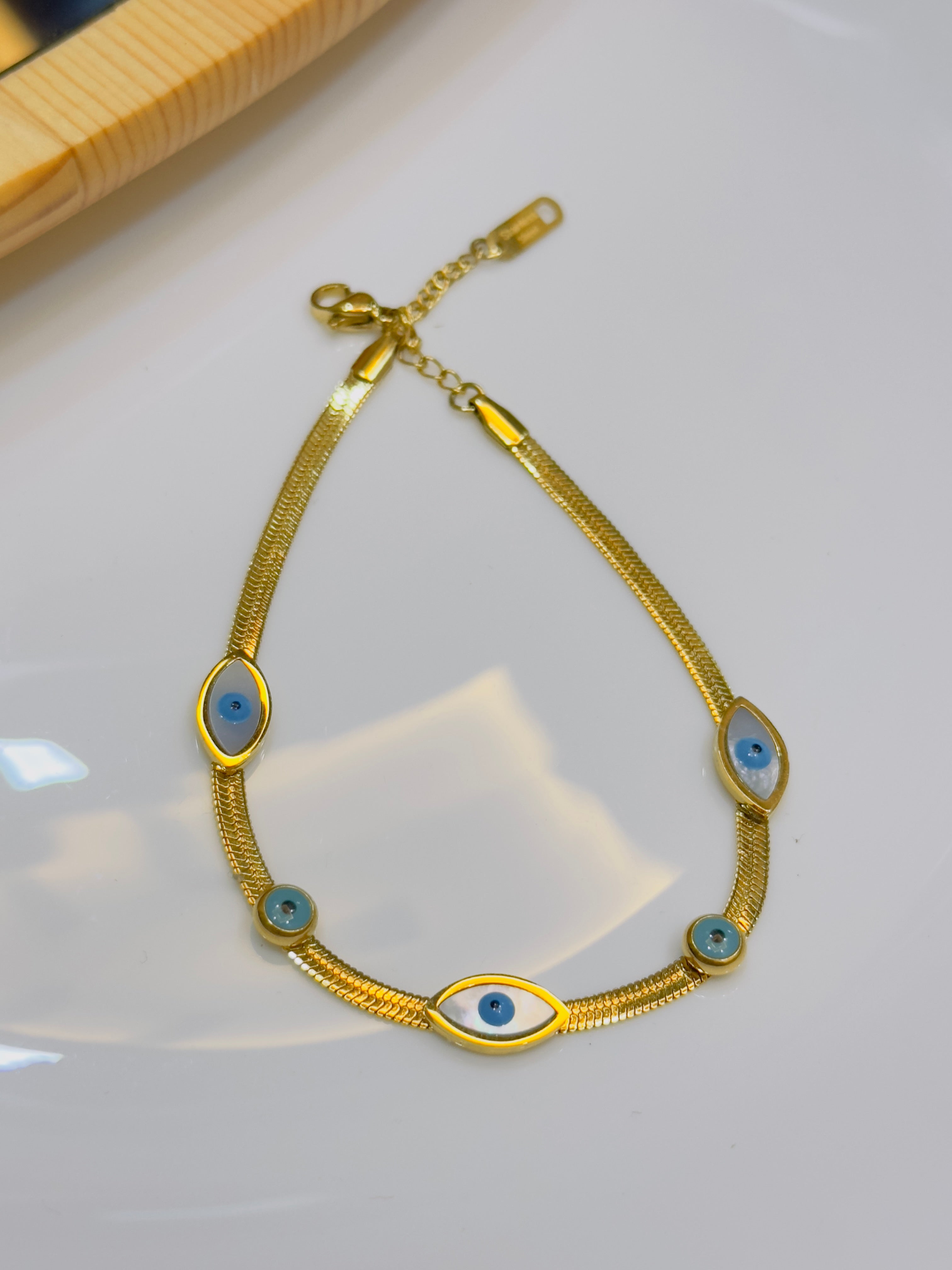 Evil eye bracelet