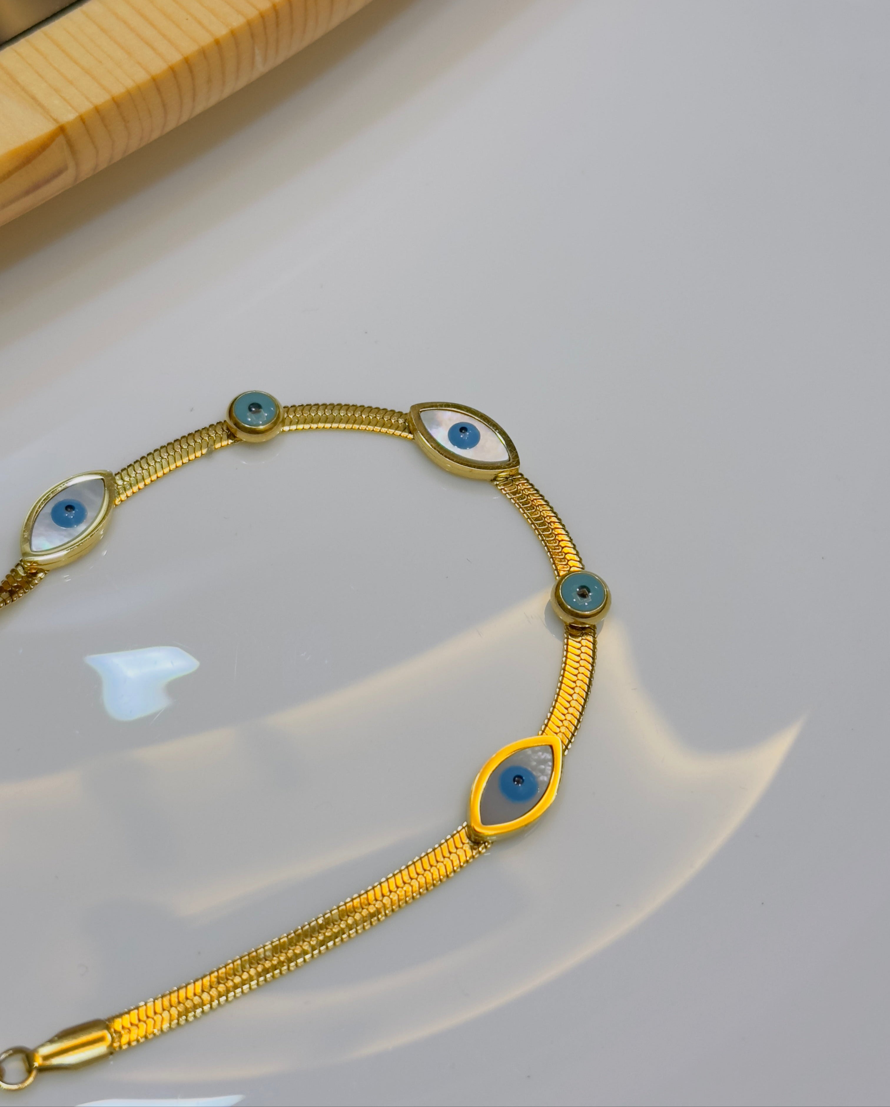 Evil eye bracelet