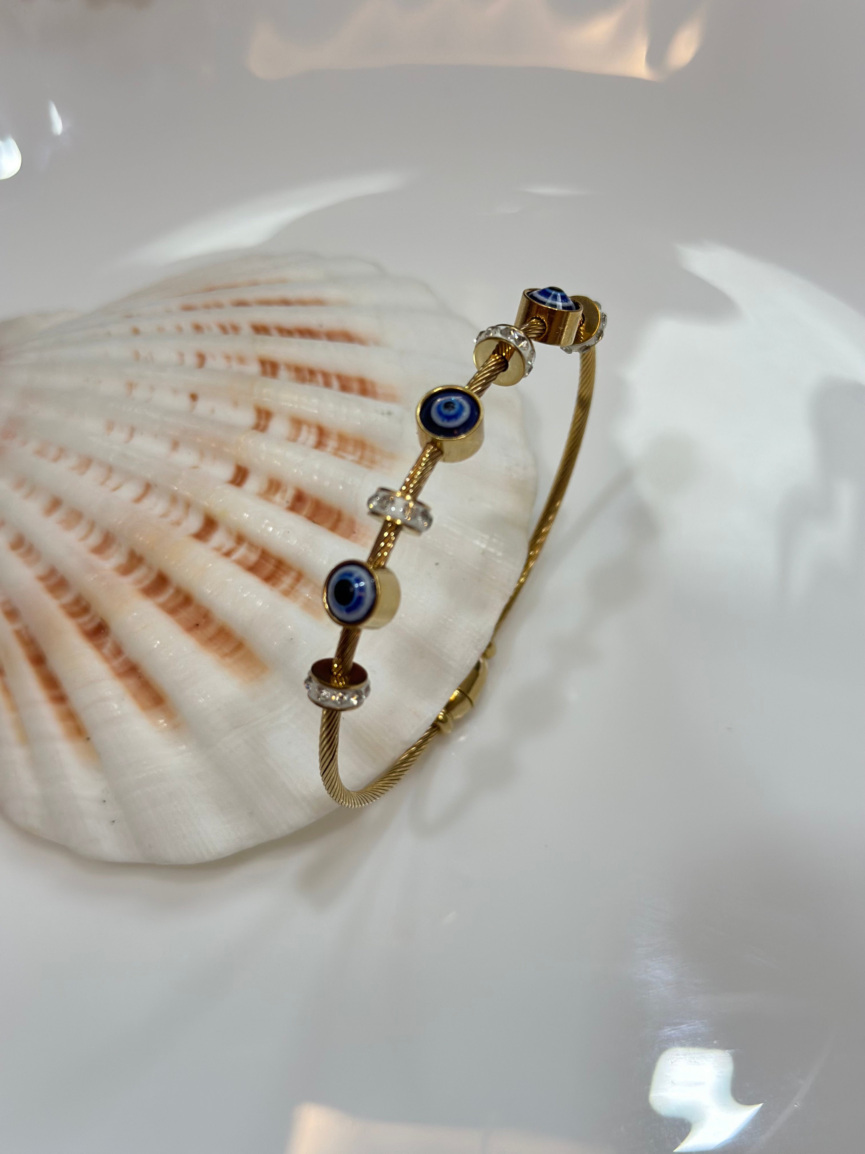 Evil eye bracelet