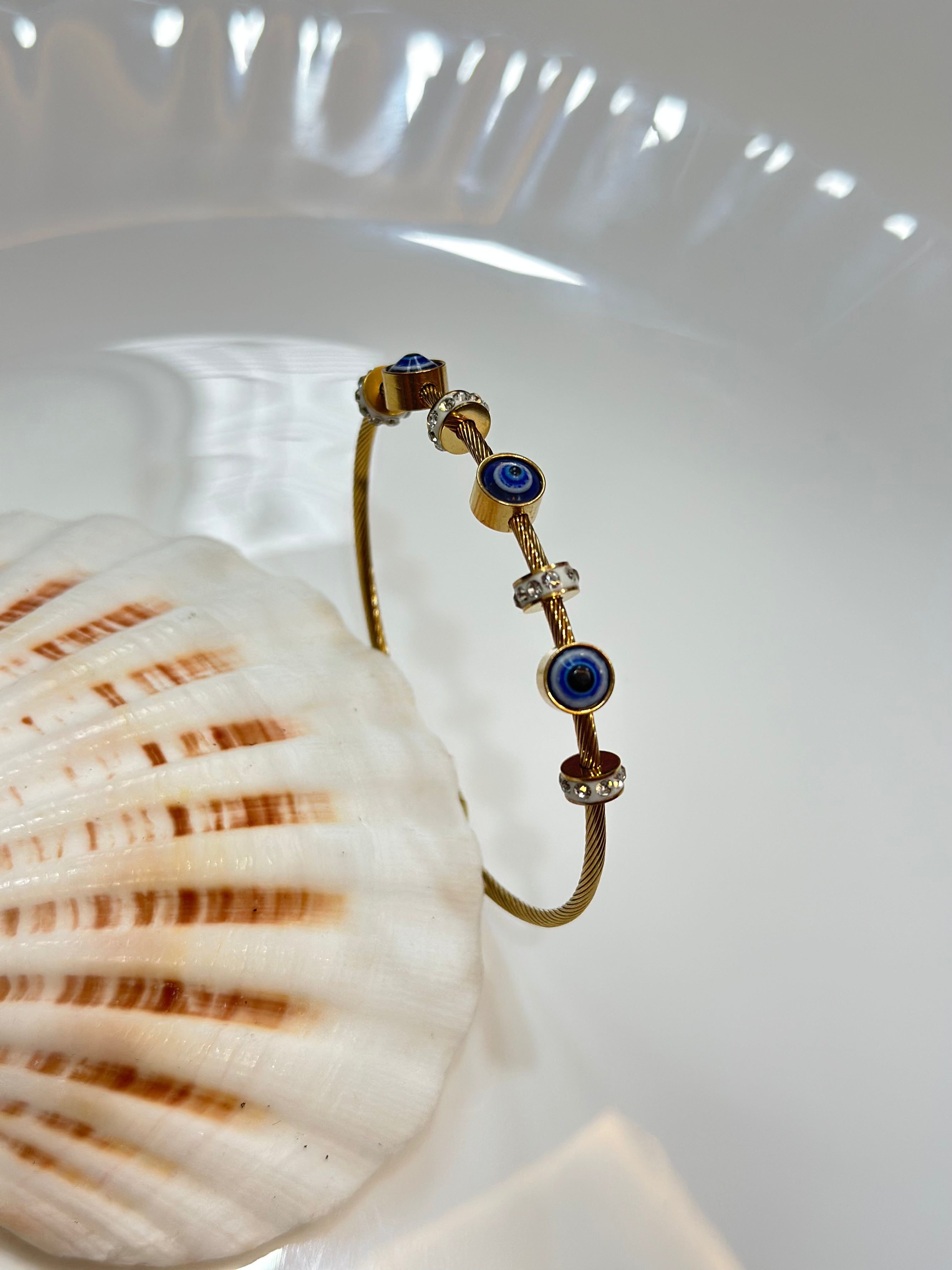 Evil eye bracelet