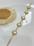 White clover bracelet