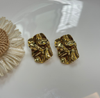 Crushed earrings