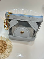Blue mini pouch