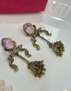 Dual toned earrings