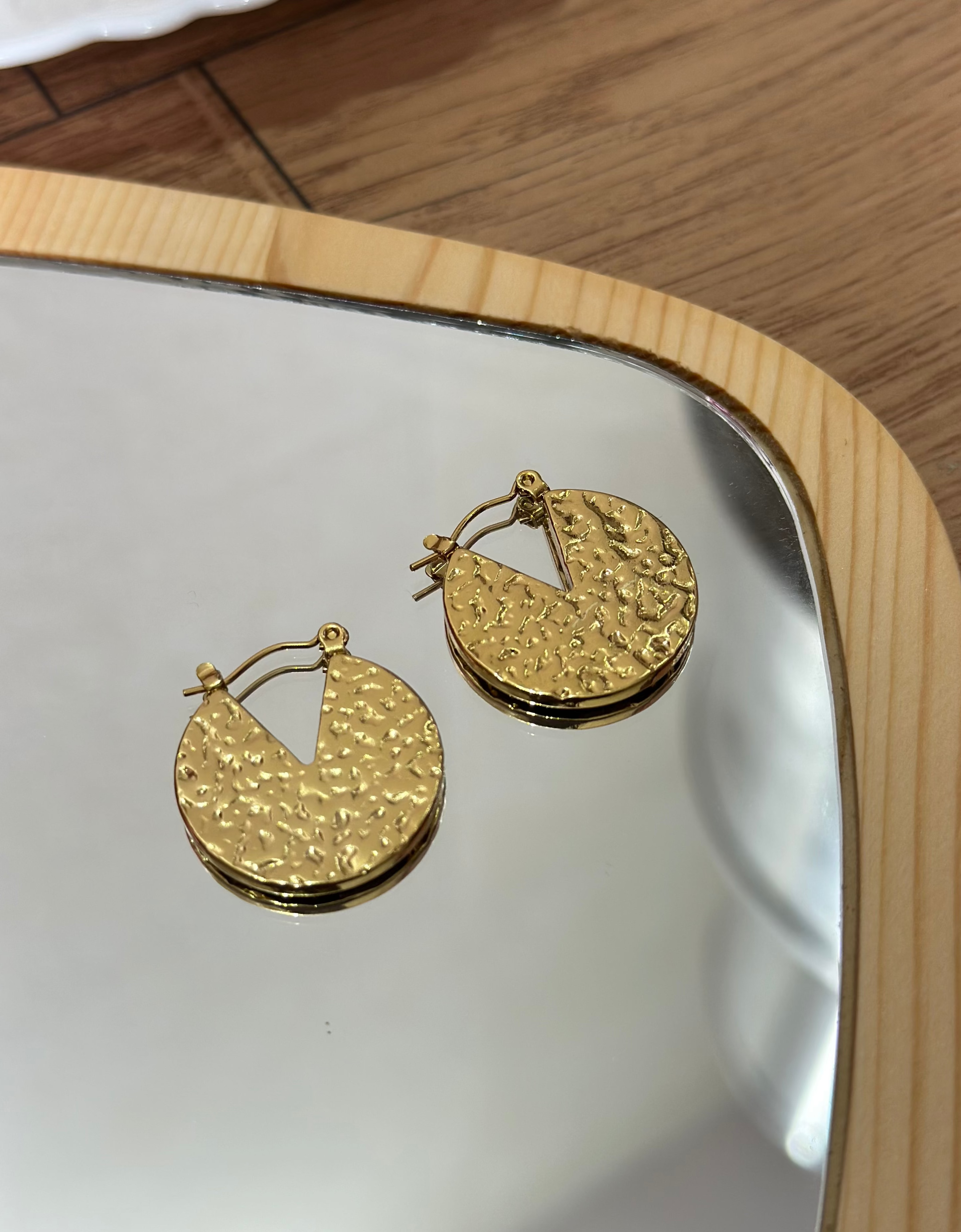 Coin earrings