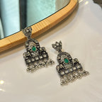 Silver earrings