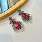 Rose earrings