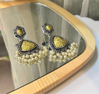 Brass earrings