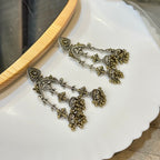 Dual toned earrings