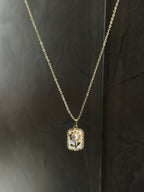 Mini floral necklace