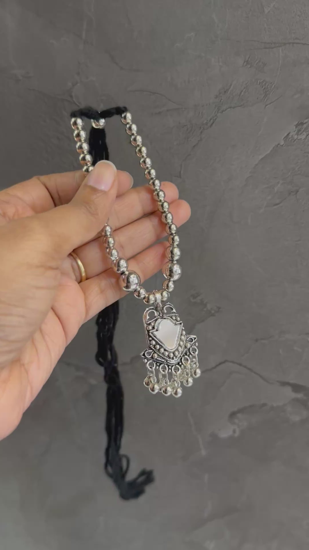 Mirror necklace 02
