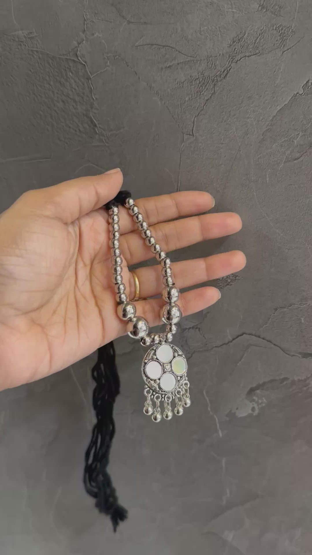 Mirror necklace 03